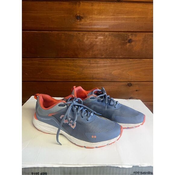 Ryka Memory Foam Mesh Walking Sneakers Sky Walk Rush Tempest Blue Women's Sz 8 - Picture 1 of 9